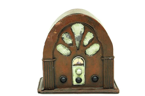 Radyo Kumbara Vintage El Yapımı Dekoratif Hediyelik ürün görseli 1