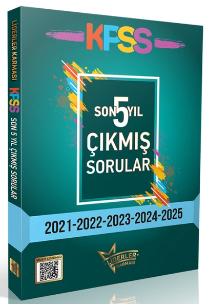 Liderler Karması 2026 KPSS Genel Yetenek Genel Kültür Çıkmış Sorular Son 5 Yıl Çözümlü Liderler Karması ürün görseli 1