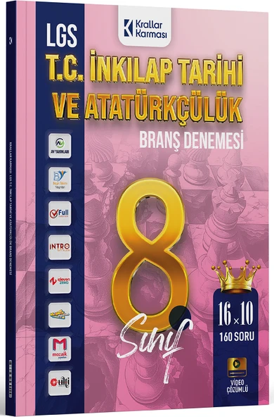 Krallar Karması 8. Sınıf LGS TC İnkılap Tarihi ve Atatürkçülük 16x10 Branş Denemeleri Krallar Karması ürün görseli 1