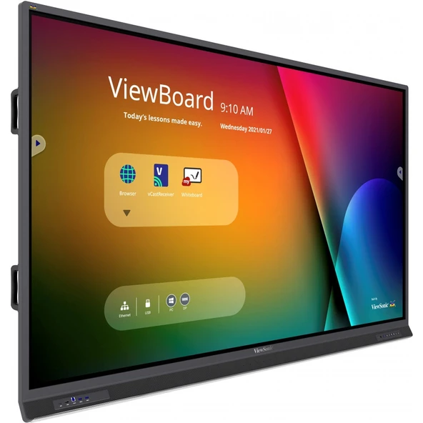 VIEWSONIC 86" Viewboard IFP8651 Dokunmatik İnteraktif Monitör (3840 X 2160) ürün görseli 1