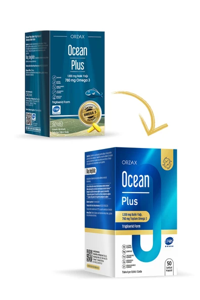 Plus Omega 3 Balık Yağı 1200 MG 50 Kapsül ürün görseli 1