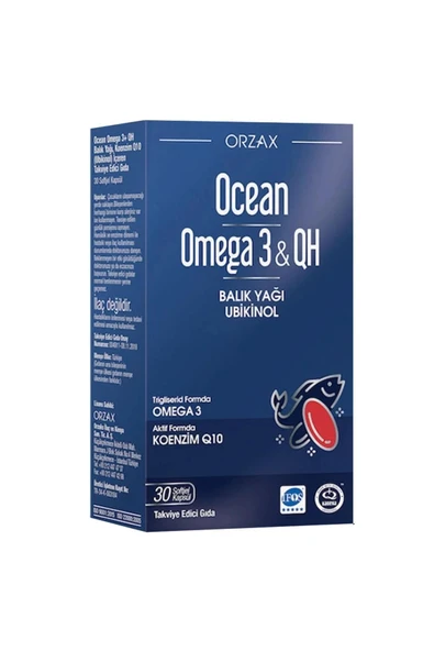 Omega 3 Balık Yağı QH 30 Kapsül ürün görseli 1