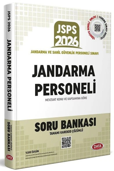 Data 2026 JSPS Jandarma Personeli Soru Bankası Çözümlü Data Yayınları ürün görseli 1