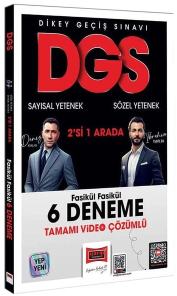 Yargı 2026 DGS 2 si Bir Arada 6 Deneme Fasikül Çözümlü - Deniz Atalay, İbrahim İşbilir Yargı Yayınları ürün görseli 1