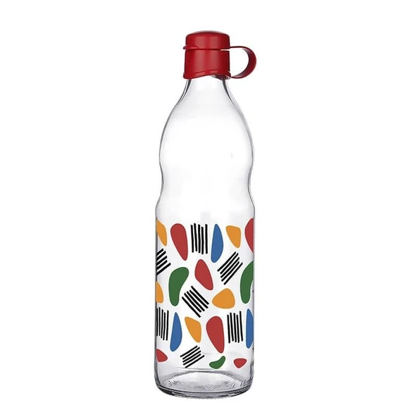 Frido Desenli Cam Suluk  1000 ML - Resim 4