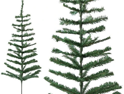 Yılbaşı Çam Ağacı Gür Dallar 120 cm - Resim 3