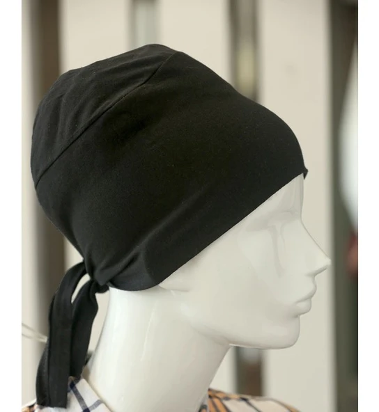 Bağlamalı Tesettür Bone - Bağlamalı Bandana 5 Adet ürün görseli 1