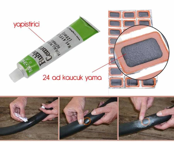 Lastik Yaması - Bisiklet Lastiği Yaması ürün görseli 1