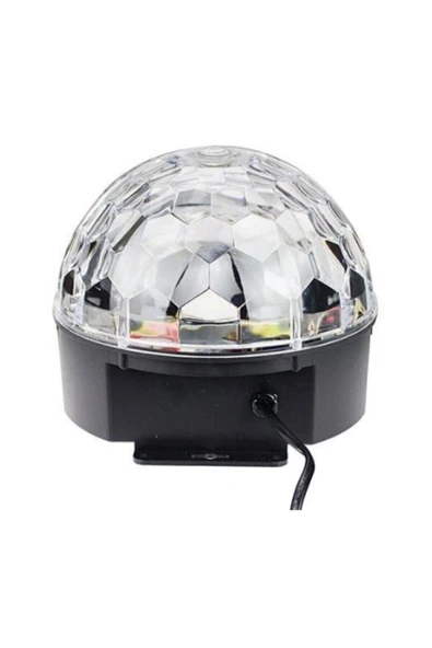 Kumandalı Kristal Led RGB Disko Topu - Resim 3