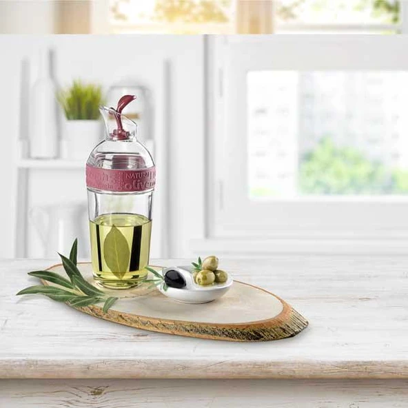 Cam Yağdanlık Fresh Ölçülü Yağ Şişesi Yağdanlık ürün görseli 1