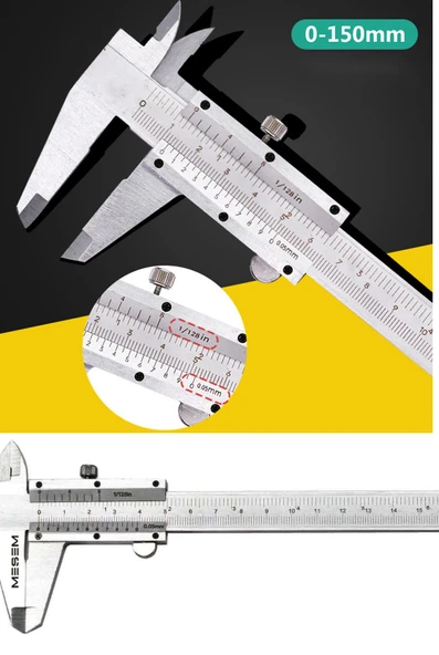 Kumpas - Çelik Kumpas 0,01 mm - 150mm 6inc ürün görseli 1