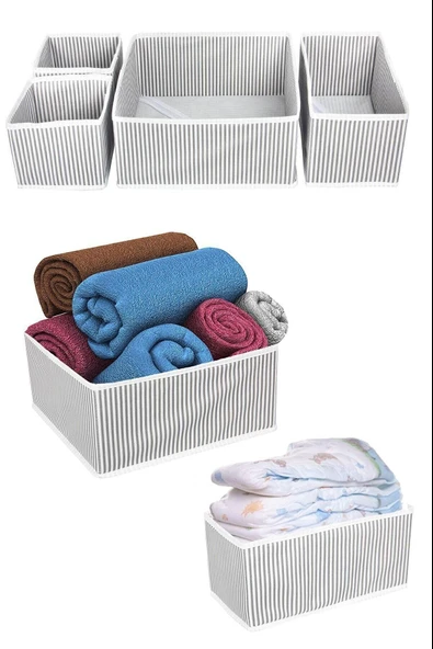 Çekmece Düzenleme Kutu Seti Organizer 4lü Set - Resim 3