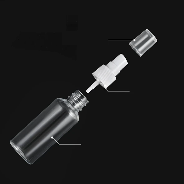 Püskürtücü Boş Sprey Şişe 100 Ml 2 ADET - Resim 2