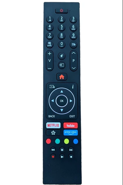 VESTEL Turn 4K Led Tv Kumandası - Netflix, Youtube, Primevideo Tuşlu Kumanda - LCD626 ürün görseli 1