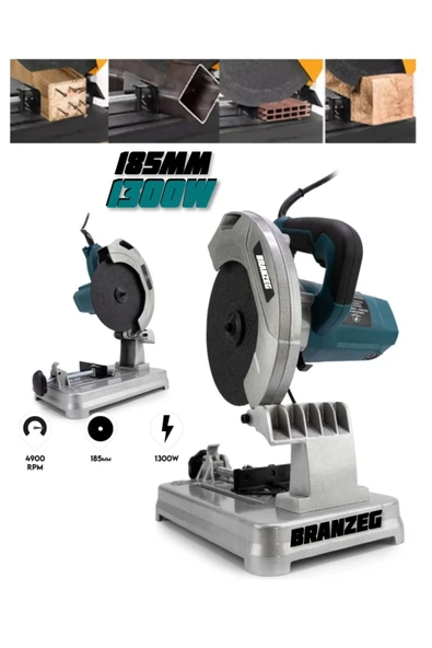 BRANZEG 185MM Bakır Sargılı Metal Sanzuman Metal Profil Kesme ürün görseli 1