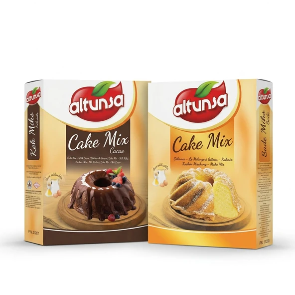 Altunsa 2’li Kek Karışımı Seti 500 Gr ürün görseli 1