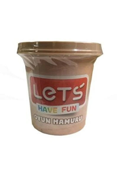 Lets Tek Renk Oyun Hamuru Ten Rengi 115 Gram L8440-12 (24 Lü Paket) ürün görseli 1