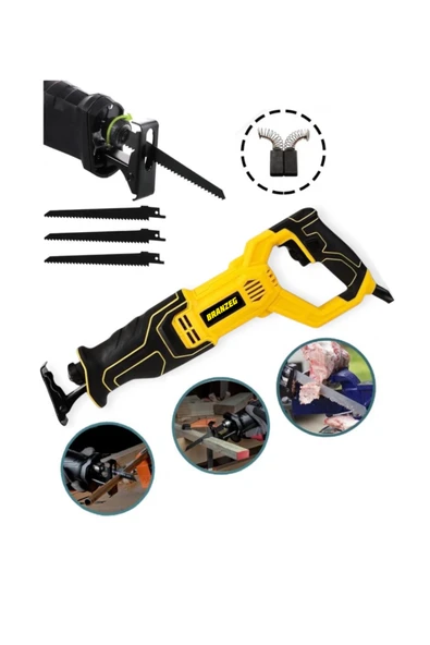 BRANZEG Devirli Tilki Kuyruğu 750W 3 Adet Bıçaklı 20MM 2800 Devir ürün görseli 1