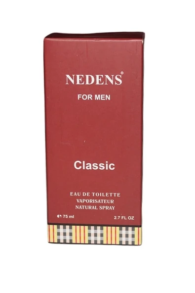 Nedens For Men Classic 75 ml 2.7FL Erkek Parfüm - Resim 2