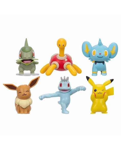 Pokemon Battle 6 lı Figür Seti PKW3614 - Resim 2
