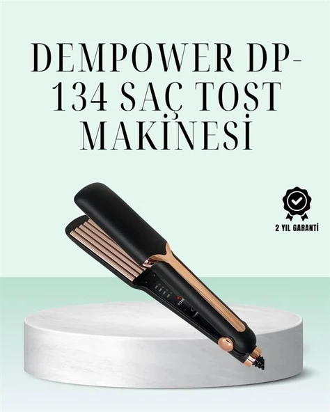 Dempower Dp-134 – Isı Ayarlı Saç Şekillendirme Deneyimi ürün görseli 1
