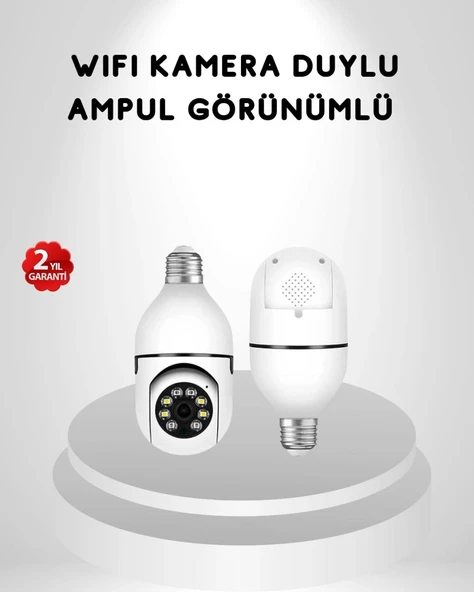Akıllı Duylu 360° Güvenlik Kamerası – Ptz Özellikli, Uzaktan Kontrollü Akıllı Kamera ürün görseli 1