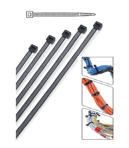 Kablo Bağı Cırt Kelepçe 8.0 X 800 Mm 100 Adet ürün görseli 1