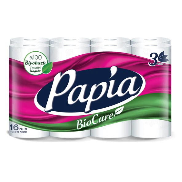 Papia Biocare Tuvalet Kağıdı 16'lı ürün görseli 1