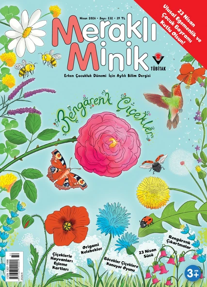 Meraklı Minik Dergi Nisan 2026 (3-6 yaş) ürün görseli 1