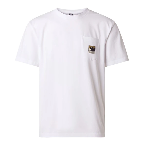The North Face M MOUNTAIN LOGO RLX SS TEE-GRAPHIC Erkek Tişört NF0A8GUUFN41 ürün görseli 1