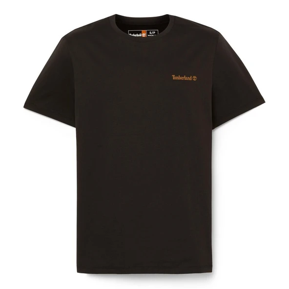 Timberland Small Linear Logo Print Tee Erkek Tişört TB0A5QQT0011 ürün görseli 1