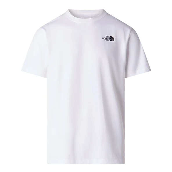 The North Face M VERTICAL REGULAR SHORT SLEEVE TEE-GRAP Erkek Tişört NF0A8GV1FN41 ürün görseli 1