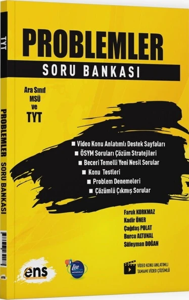 TYT Problemler Soru Bankası ENS Yayıncılık ürün görseli 1