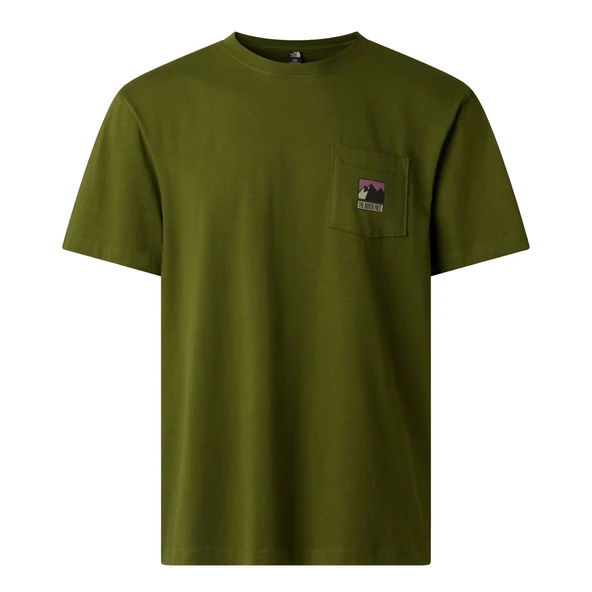 The North Face M MOUNTAIN LOGO RLX SS TEE-GRAPHIC Erkek Tişört NF0A8GUUBRI1 ürün görseli 1