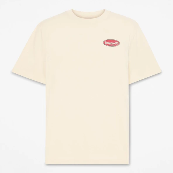 Timberland Gas Station Back Graphic Tee Erkek Tişört TB0A5MQ42601 ürün görseli 1