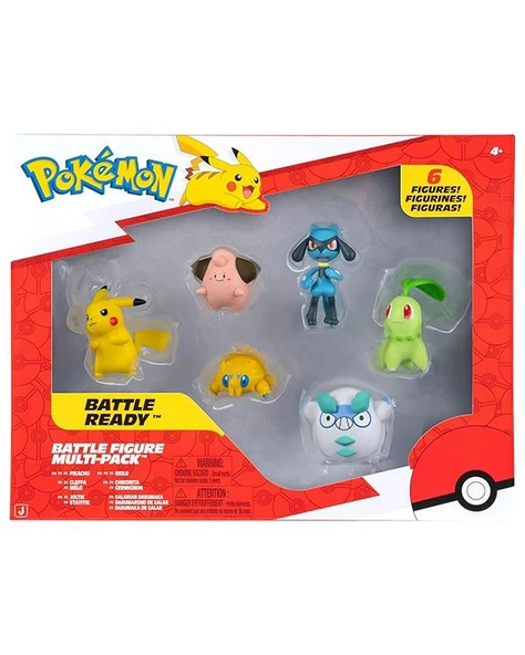 Pokemon Battle 6 lı Figür Seti PKW4099 ürün görseli 1