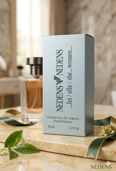 Nedens Lei/ elle/ she,, women... Parfüm Eau De Toilette Natural Spray 75 ml 2,7 FL. Oz ürün görseli 1