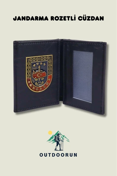 Jandarma Rozetli Cüzdan ürün görseli 1