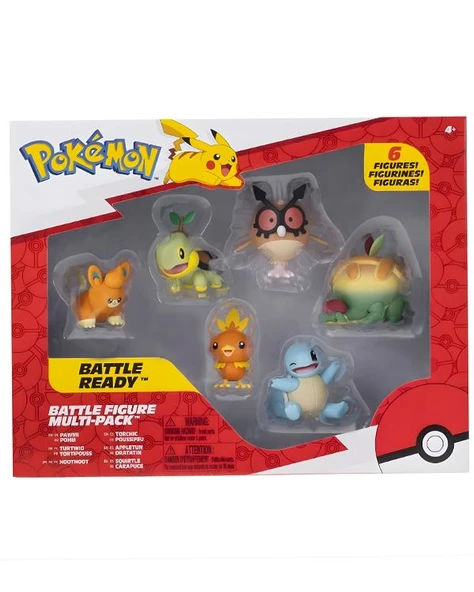 Pokemon Battle 6 lı Figür Seti PKW4098 ürün görseli 1