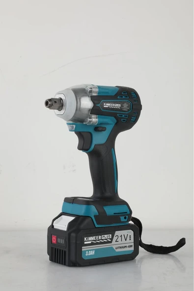 KİMMEER PLUS 21v Çift Akü Kömürsüz  450nm Somun Sıkma Sökme Matkap ürün görseli 1
