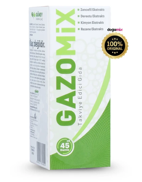 Gazomix Takviye Edici Gıda 45 ml ürün görseli 1