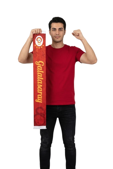 GALATASARAY GERÇEK SEVGİ ŞAL ATKI UV KUTU HEDİYELİ - Resim 3