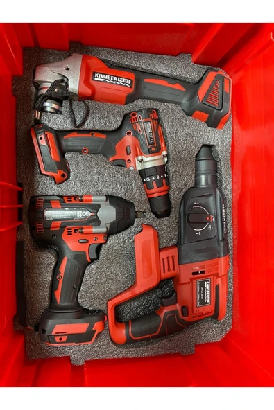 KiMMEER PLUS PRO 5 LI SET 800 Nm somun sökme ürün görseli 1