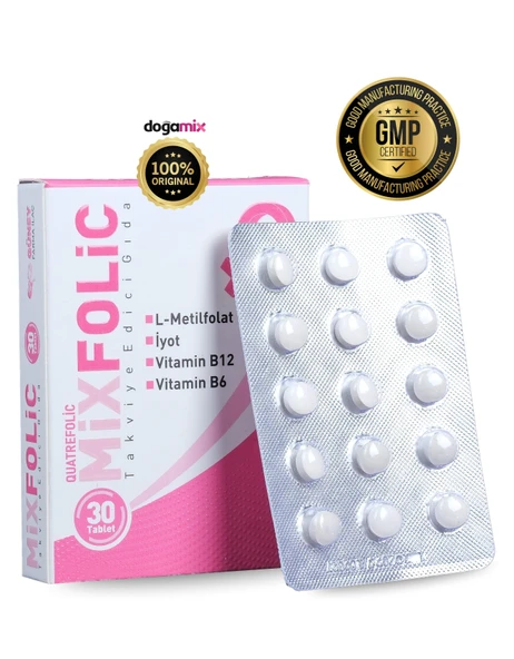 Mixfolic 30 Tablet - Resim 2