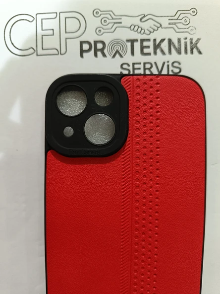 iPhone 14 kırmızı kılıf - Resim 3