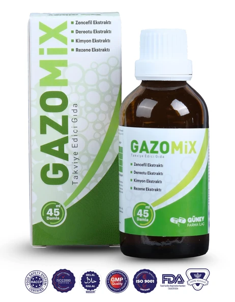Gazomix Takviye Edici Gıda 45 ml - Resim 2