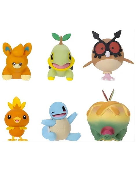 Pokemon Battle 6 lı Figür Seti PKW4098 - Resim 2