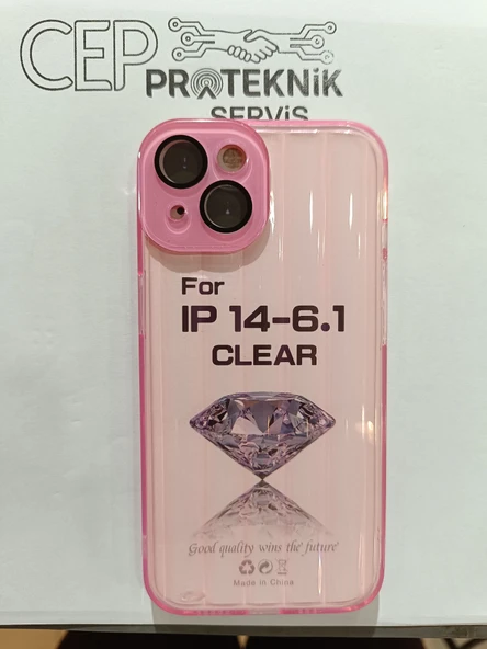 iPhone 14 pembe kılıf ürün görseli 1