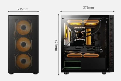 AZTECH SKY LINE AZT302B 600W Siyah