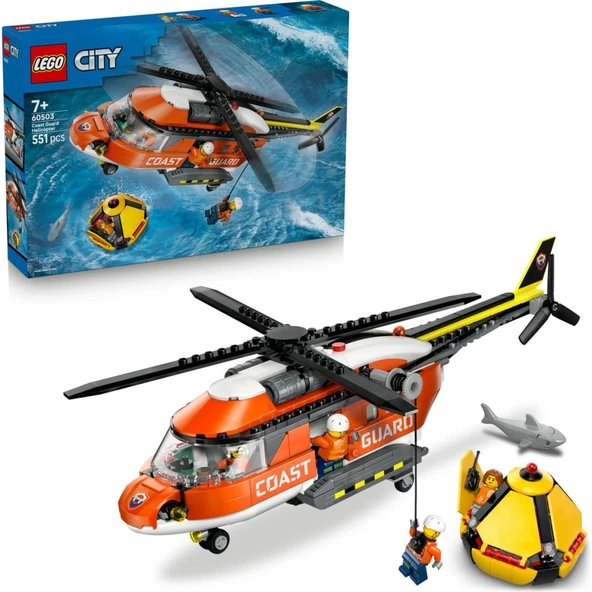 LEGO 60503  City Sahil Güvenlik Helikopteri ürün görseli 1